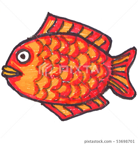 鯛魚圖片日記,像台太圖片一樣,孩子的畫 鯛魚圖片日記,像台太圖片一樣,孩子的畫 53698701