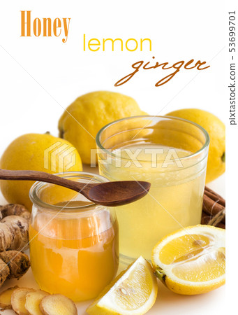 Honey, lemon and ginger tonic Honey, lemon and ginger tonic 53699701