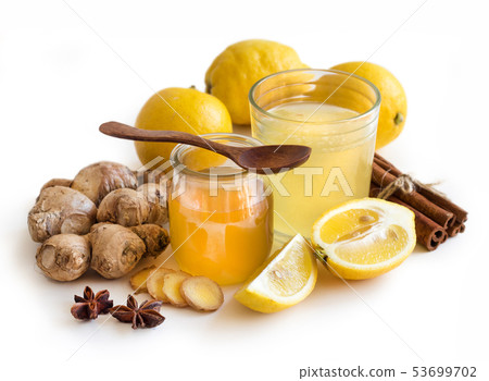 Honey, lemon and ginger tonic Honey, lemon and ginger tonic 53699702