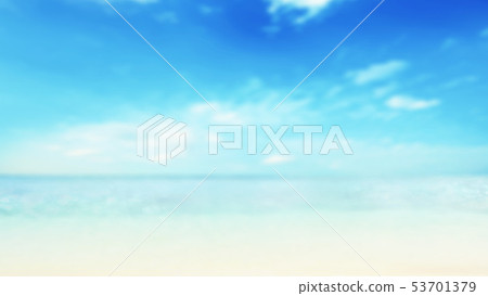 Background-summer-southern country-sea-sky-beach 53701379
