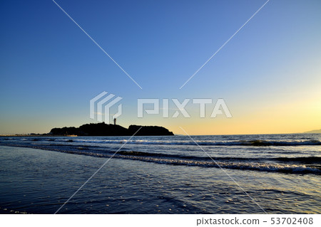 黃昏的江之島 53702408