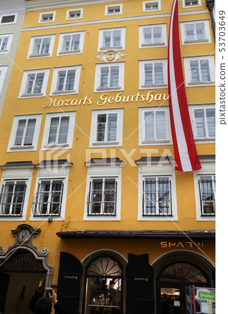 Mozart Birthplace, Salzburg, Austria 53703649