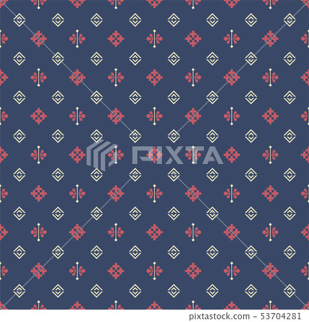 Abstract geometric pattern. Vintage. old style - Stock Illustration ...