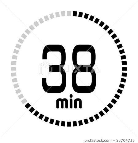 The minutes countdown timer The minutes countdown timer 53704733