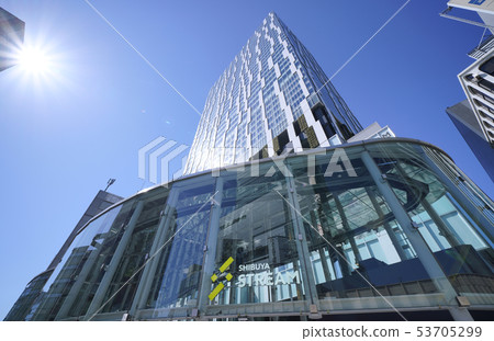 Tokyo cityscape of Japan I want to see Shibuya stream etc. 53705299