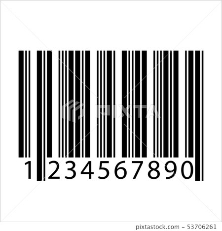 Barcode realistic icon. 53706261