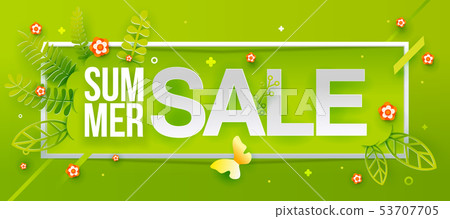 Summer paper art for Sale 53707705