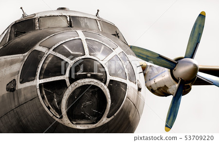 Old  airplane 53709220