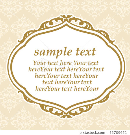 華麗的古董框架<洛可可風格> 53709651