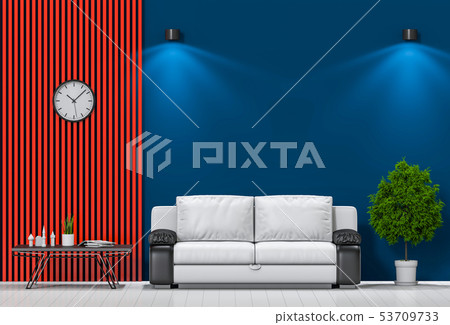 interior living lighting room with sofa. interior living lighting room with sofa. 53709733