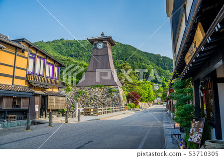 Izushi Castle trace of fresh green 53710305