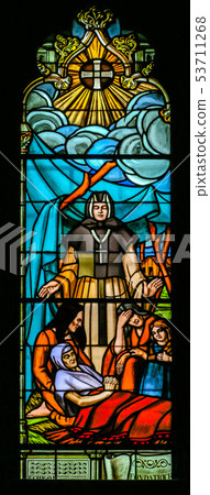 加拿大彩色玻璃教會寺廟大教堂 53711268