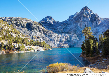 Lake in Sierra Nevada 53714213