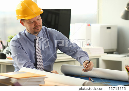 Busy Engineer Draft Architectural Building Project Busy Engineer Draft Architectural Building Project 53715353