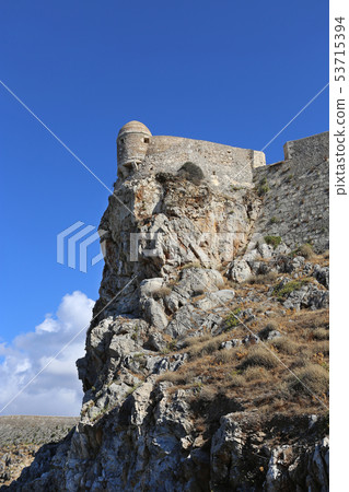 Fortress Fortezza in Rethymno, Crete island, 53715394