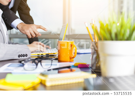 Working day in office Working day in office 53715535