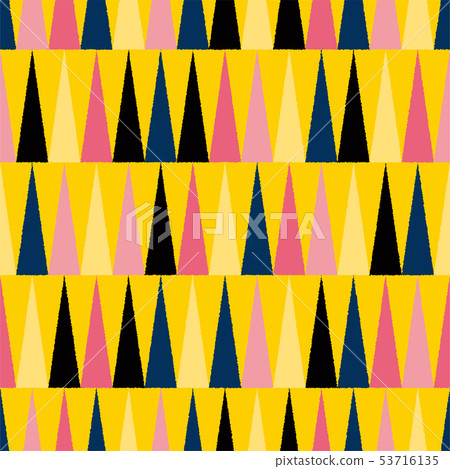 Geometric pattern - seamless - Stock Illustration [53716135] - PIXTA