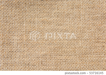Brown burlap, sackcloth texture background 53716145