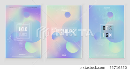 Holographic paper magic foil marble cover set.  53716850