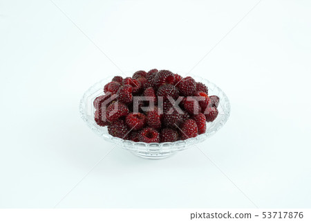 新鮮的覆盆子，覆盆子對象 53717876