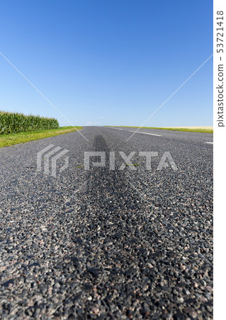 car asphalt traces car asphalt traces 53721418