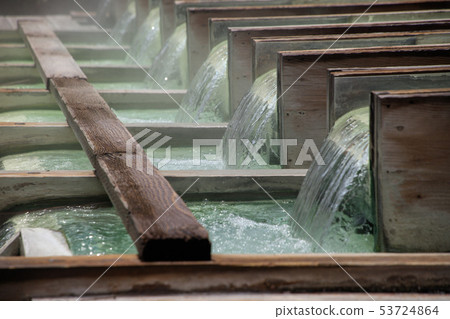 Kusatsu hot spring yubata 53724864