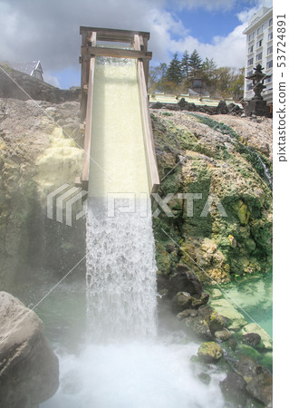 Kusatsu hot spring yubata 53724891