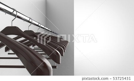 Hanger several left - Stock Illustration [53725431] - PIXTA