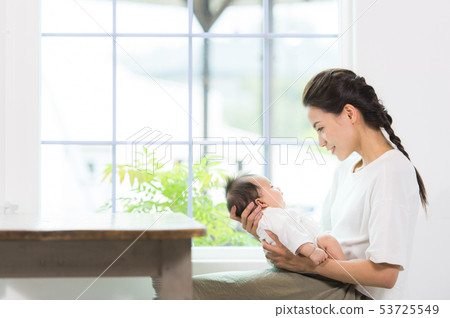 Baby and Mom Baby and Mom 53725549