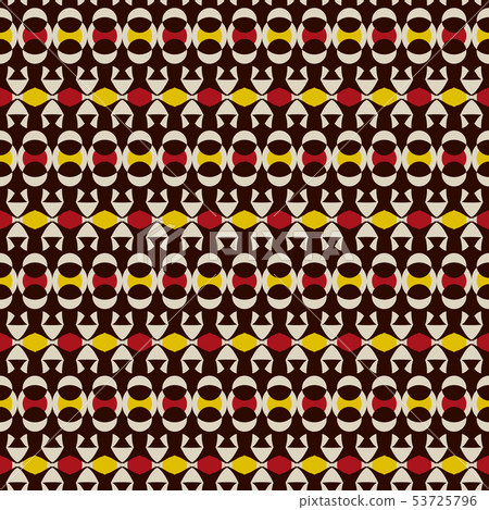 Abstract Pattern - Seamless - Stock Illustration [53725796] - PIXTA