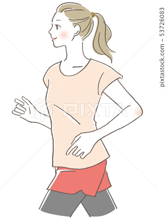 Female Running Female Running 53726083
