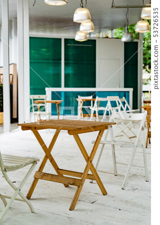 outdoor cafe in the Moscow 53726535
