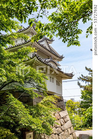 Honmaru simulated Aoi Tsu castle ruins 53727692