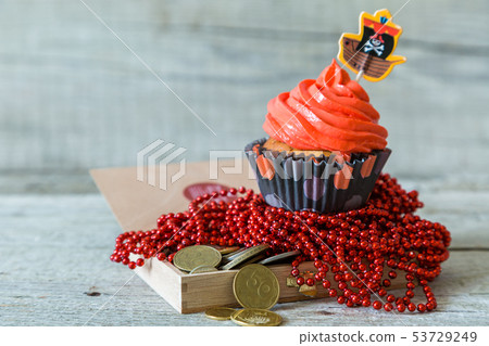 Colorful pirate theme birthday cupcakes Colorful pirate theme birthday cupcakes 53729249