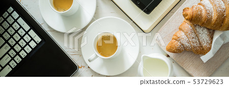 Business coffee break concept 53729623