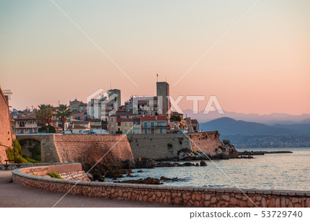 Antibes, France, august 2016, old city 53729740