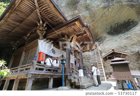 Shikoku Reijo No. 45 No. Fudasho "Iwaya Temple" Main Hall and Pilgrimage Shikoku Reijo No. 45 No. Fudasho "Iwaya Temple" Main Hall and Pilgrimage 53730117