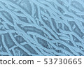 Hoarfrost texture as background 53730665