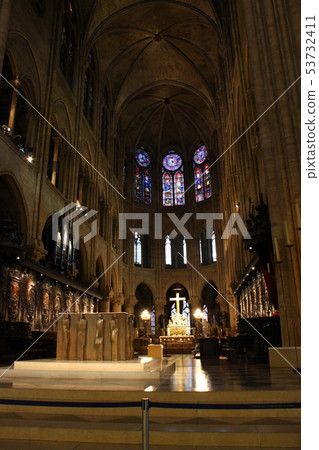 巴黎圣母院內部[2010] 53732411