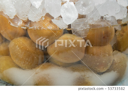 Ume syrup making Ume syrup making 53733582