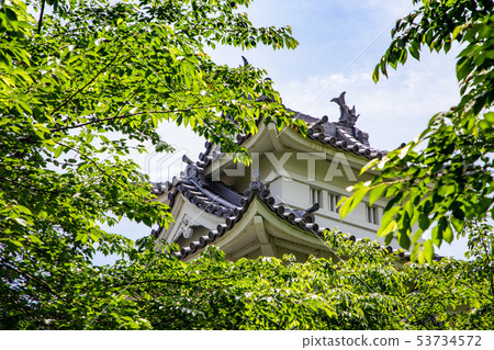 The Ura Tiger Triple Tower Tsu Castle Ruins The Ura Tiger Triple Tower Tsu Castle Ruins 53734572