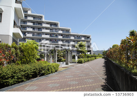 公寓高層公寓住宅區 公寓高層公寓住宅區 53736903