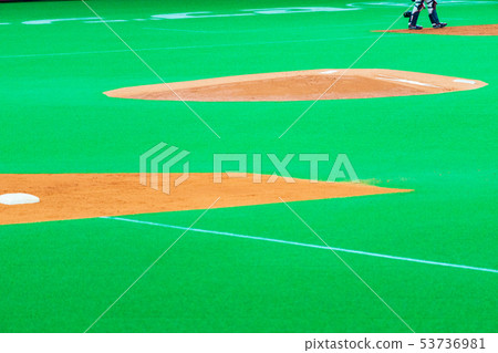 Baseball field mound 53736981