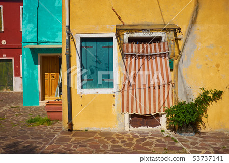 Colorful Houses Of Burano, Venice, Italy Colorful Houses Of Burano, Venice, Italy 53737141