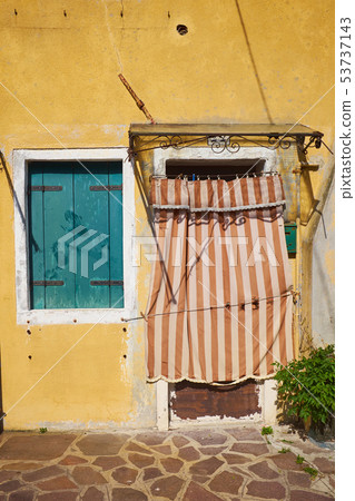 Colorful Houses Of Burano, Venice, Italy 53737143