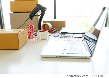Small business Worker delivery Small business Worker delivery 53737890