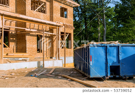 Old and used construction material in the new 53739052