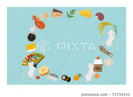 2020 new year's card design child year new year 53739142