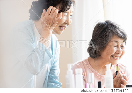 Senior beauty health image Senior beauty health image 53739331