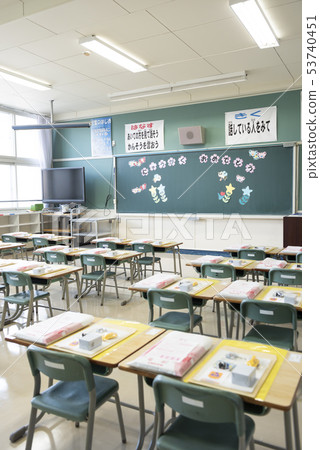 Elementary school entrance ceremony day classroom Elementary school entrance ceremony day classroom 53740451